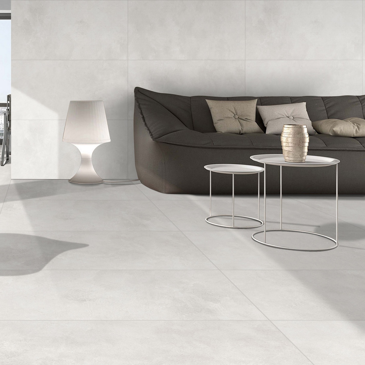 Concrete White Matt 60x120